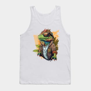 Bearded Dragon Boss Tank Top